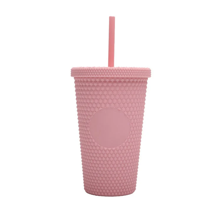 Unisex plastikkopp med teksturert design Luvikno