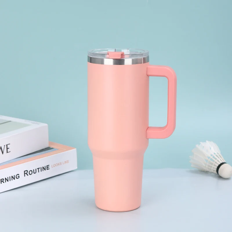 Kvinne Høy- kvalitet Termisk Kopp med Ergonomisk Håndtak og Leak-Proof Lokk Luvikno