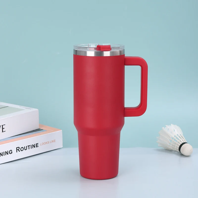 Kvinne Høy- kvalitet Termisk Kopp med Ergonomisk Håndtak og Leak-Proof Lokk Luvikno