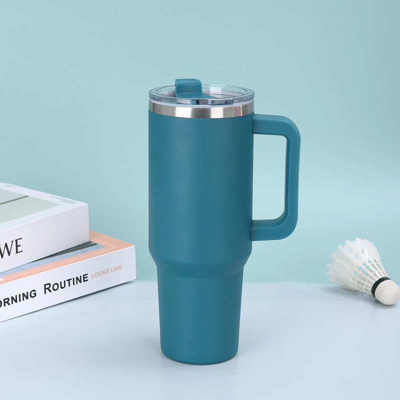 Kvinne Høy- kvalitet Termisk Kopp med Ergonomisk Håndtak og Leak-Proof Lokk Luvikno