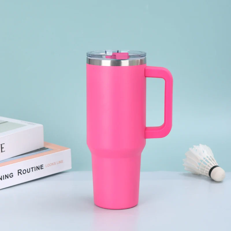 Kvinne Høy- kvalitet Termisk Kopp med Ergonomisk Håndtak og Leak-Proof Lokk Luvikno