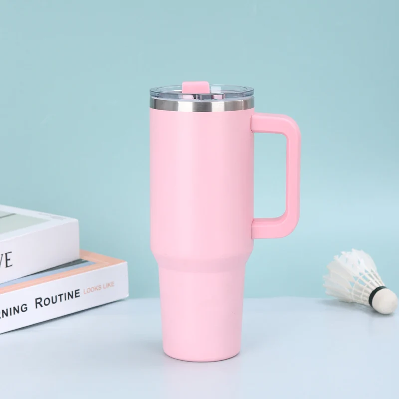 Kvinne Høy- kvalitet Termisk Kopp med Ergonomisk Håndtak og Leak-Proof Lokk Luvikno