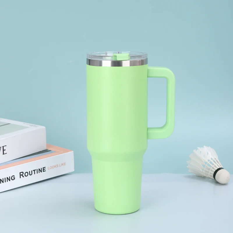 Kvinne Høy- kvalitet Termisk Kopp med Ergonomisk Håndtak og Leak-Proof Lokk Luvikno
