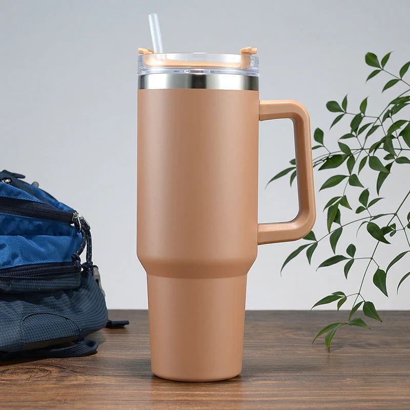 Kvinnes termoskopp med ergonomisk håndtak Luvikno