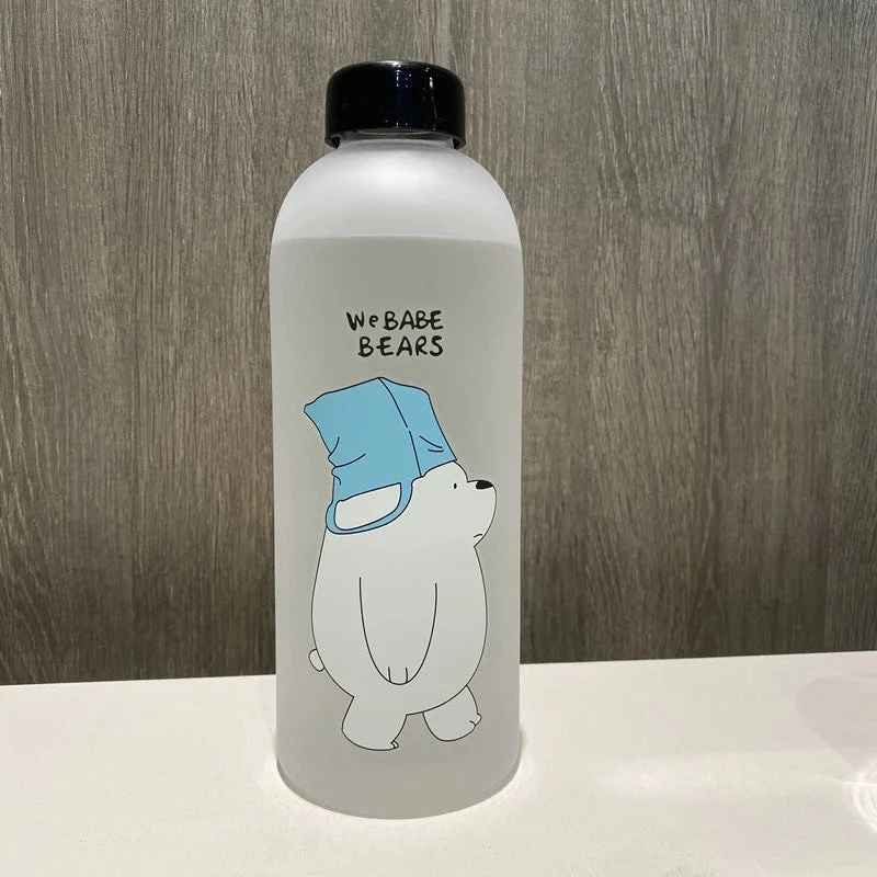 Dame kreativ drikkeflaske med lekent pandadesign Luvikno