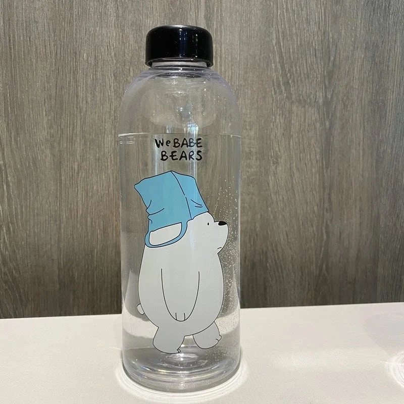 Dame kreativ drikkeflaske med lekent pandadesign Luvikno