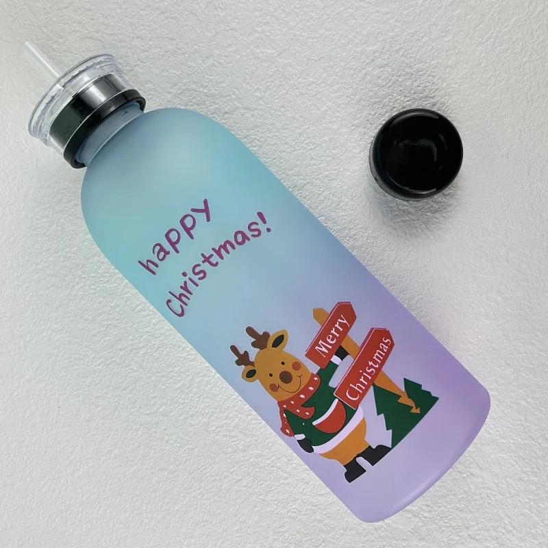 Dame kreativ drikkeflaske med lekent pandadesign Luvikno