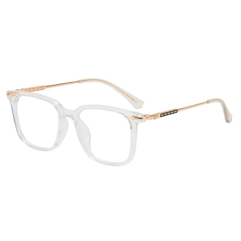 Dame moteriktig solbrille med elegant ramme og kontrasterende glass Luvikno