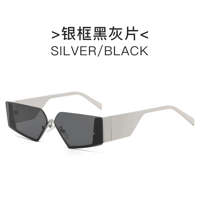 Dame eksklusiv geometrisk solbrille Luvikno