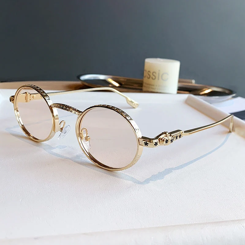 Dame Elegant solbrille med filigran detaljer Luvikno
