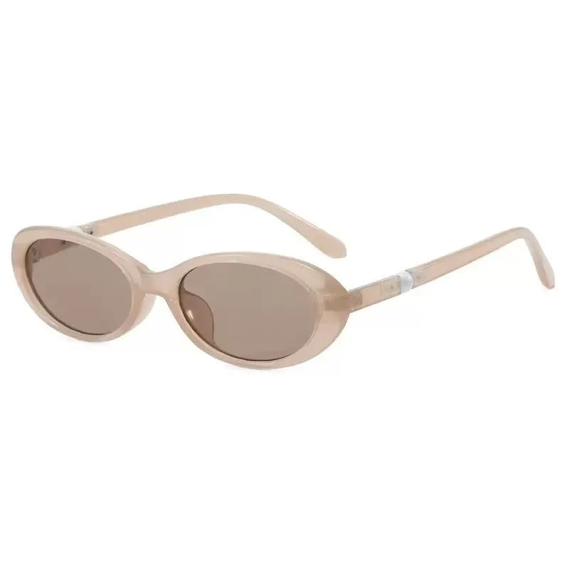 Dame Cat-Eye solbriller med moderne skilpadde mønster Luvikno
