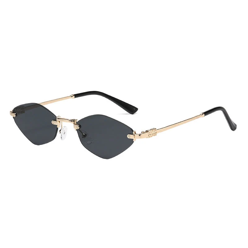 Dame Cat-Eye solbriller i moderne elegans stil Luvikno