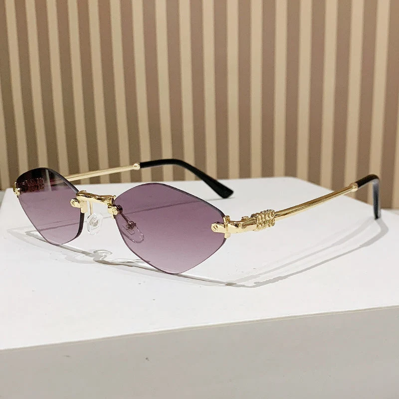 Dame Cat-Eye solbriller i moderne elegans stil Luvikno
