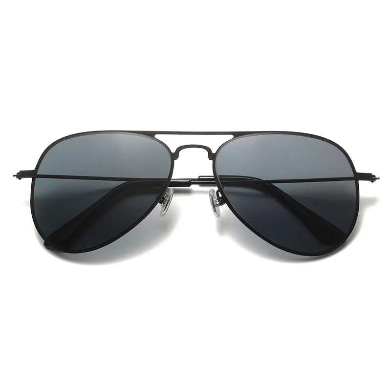 Men's High-Quality Pilot Solbriller med Polariserte Linser Luvikno