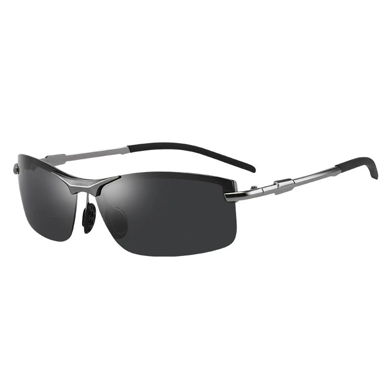 Herre Sporty Solbriller med Ergonomisk Design og Polariserte Linser Luvikno