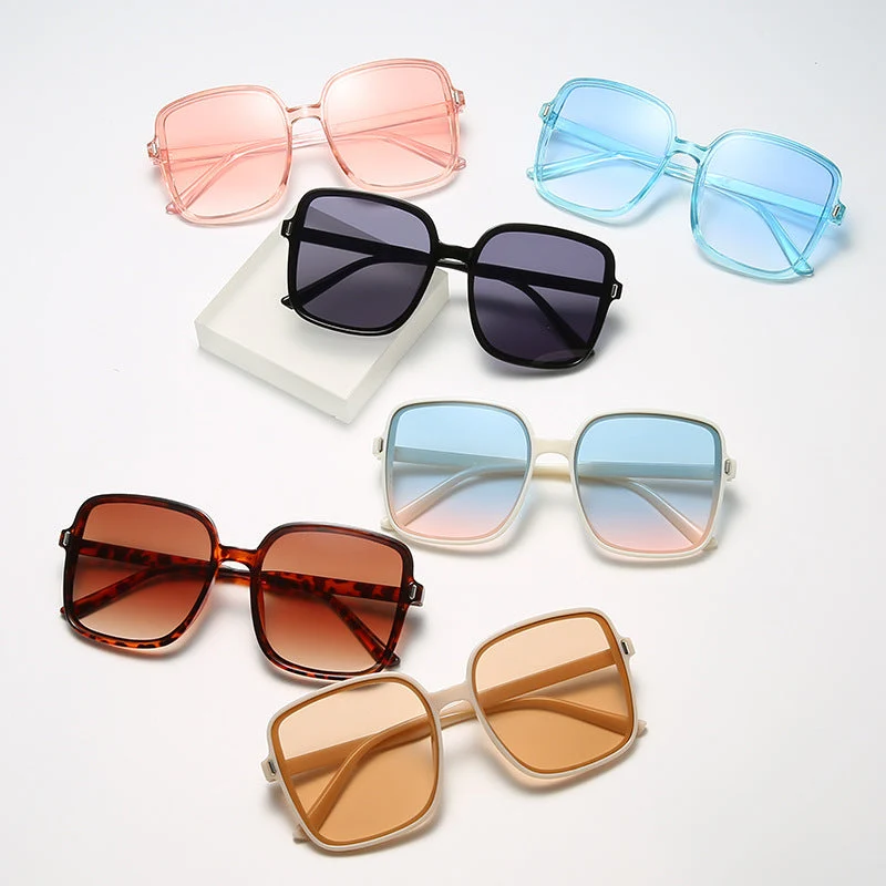 Dame Oversized Solbriller med UV-Beskyttelse og Elegant Design Luvikno