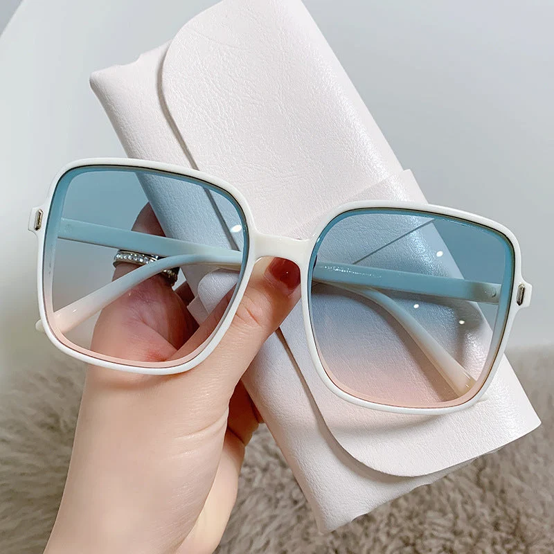 Dame Oversized Solbriller med UV-Beskyttelse og Elegant Design Luvikno
