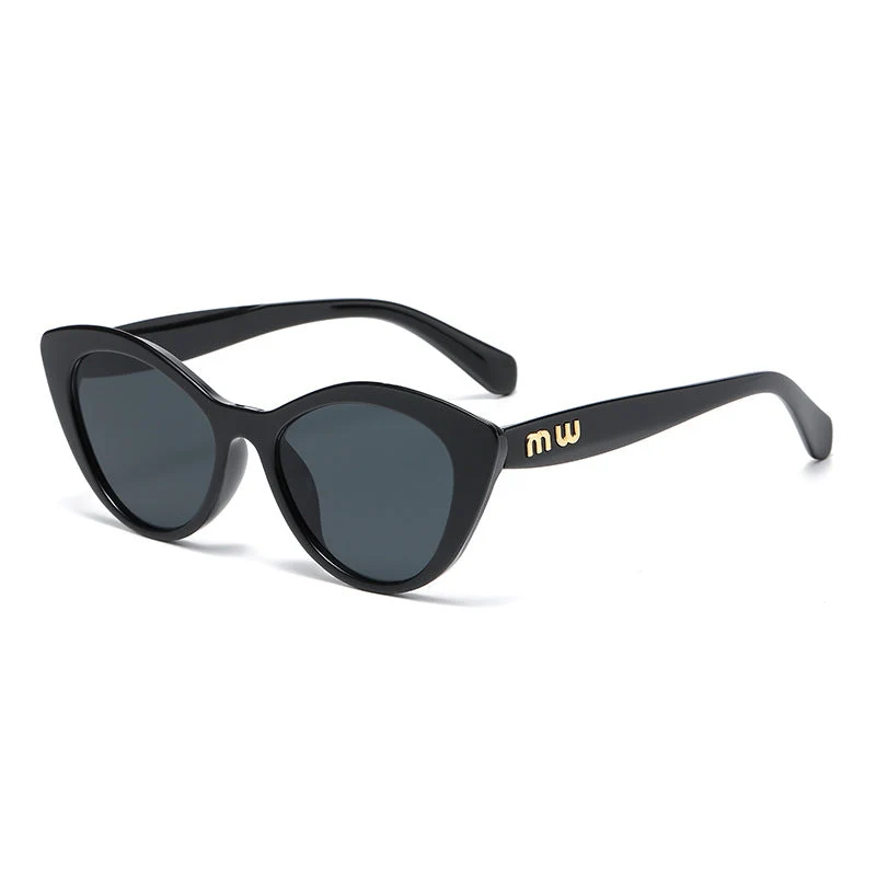 Kvinnenes fashionable cat-eye solbriller med UV-beskyttelse Luvikno