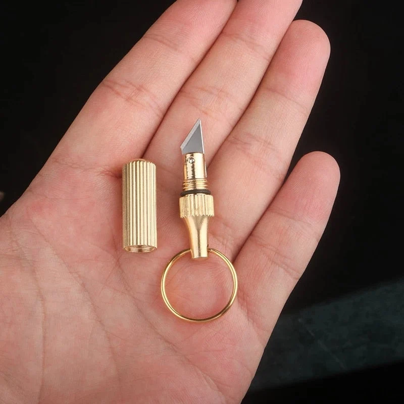 Pocket Capsule Utendørs Overlevelse Mini Kniv | Luvikno