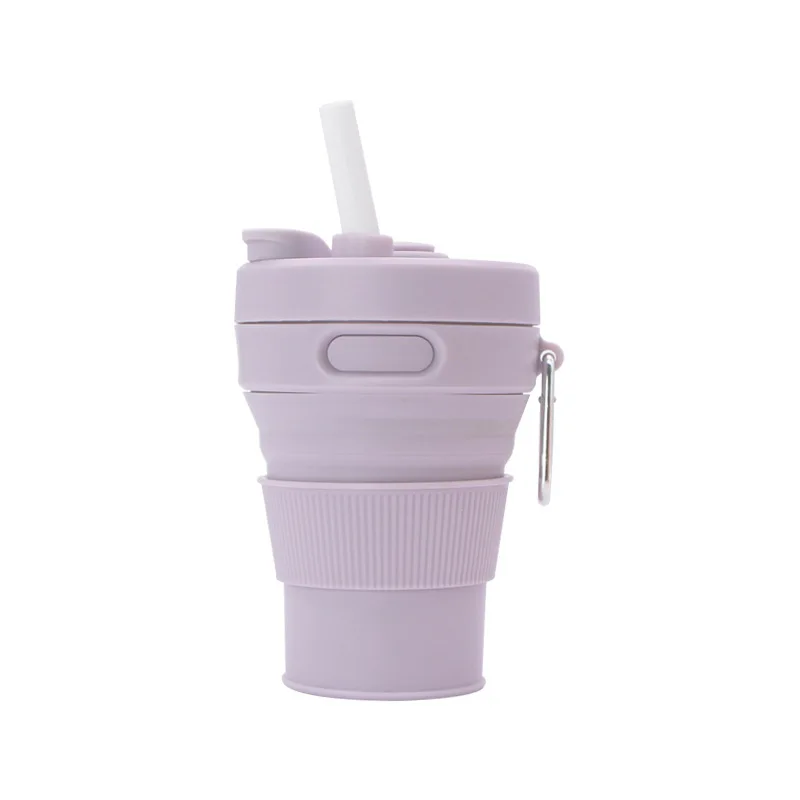 Gjenbrukbar Bærbar Sip-and-Go Sammenleggbar Kopp | Luvikno