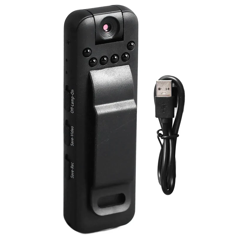 Pocket Spy Mini Clip-On Video Recorder Camera | Luvikno