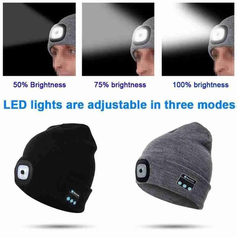 Unisex Bluetooth Hodeset Hette | Luvikno