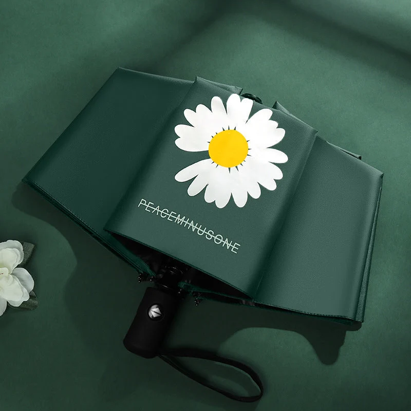 Damer kreativ folderregnparaply med miljøvennlig design Luvikno
