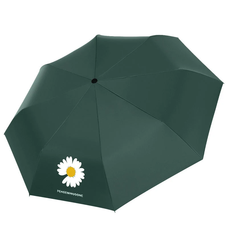 Damer kreativ folderregnparaply med miljøvennlig design Luvikno