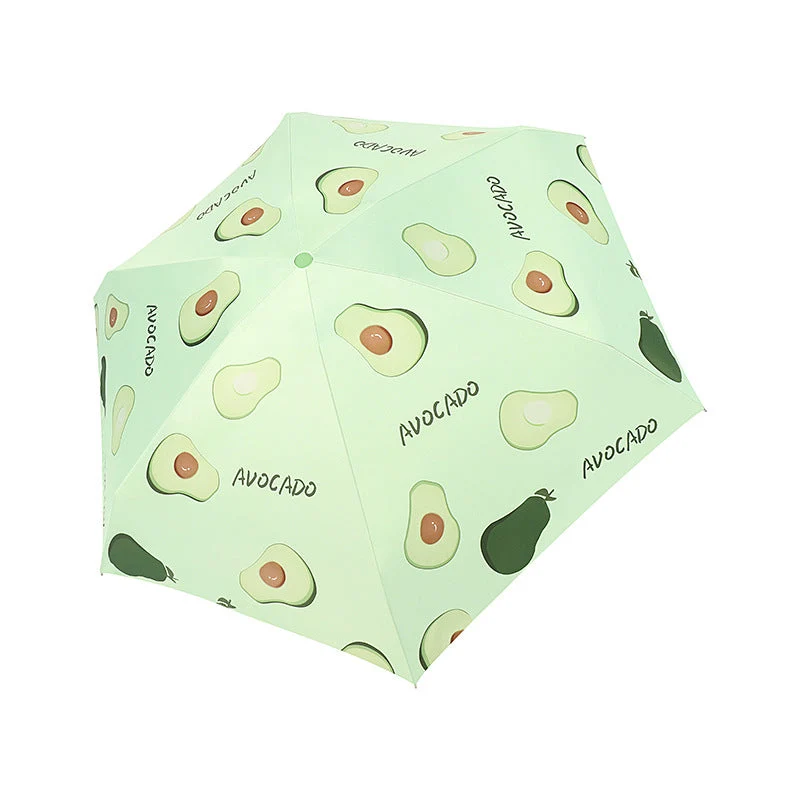 Dame Faltparaply med fruktdesign Luvikno