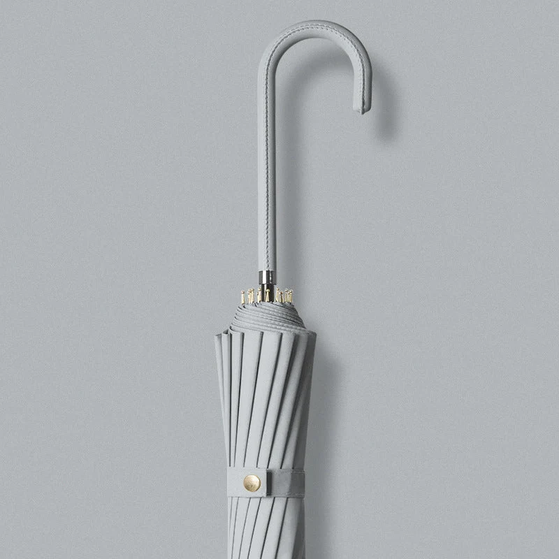 Damer elegant og vindtett paraply med ergonomisk håndtak Luvikno
