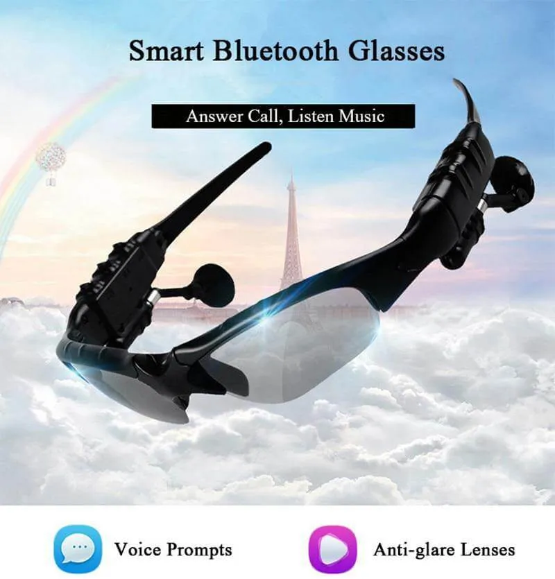 Smart Bluetooth Headset Kjøremodus Solbriller | Luvikno