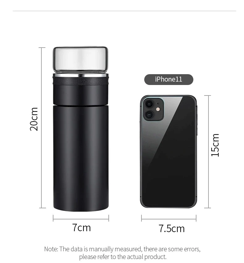 Elegant Holdbar Enkel Te-infuser Termos | Luvikno