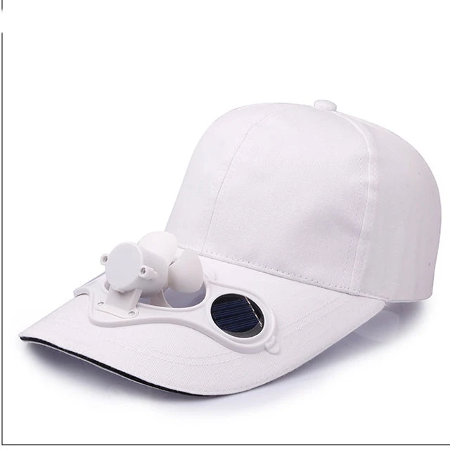 Solar Fan Sommer Utendørs Baseball Caps | Luvikno