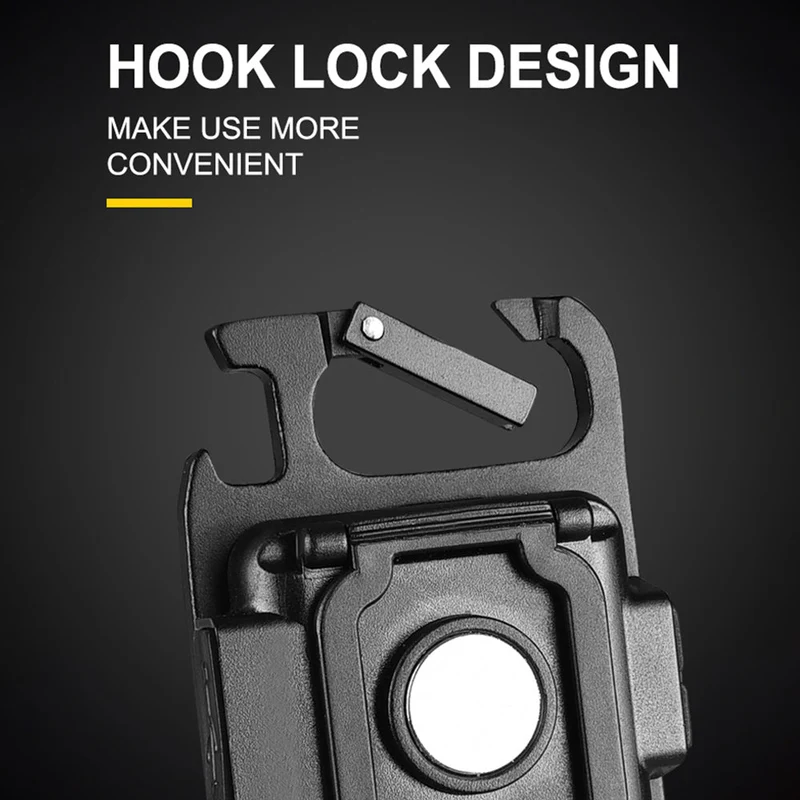 Mini Magnetisk Lomme Nøkkelkjede Lommelykt | Luvikno