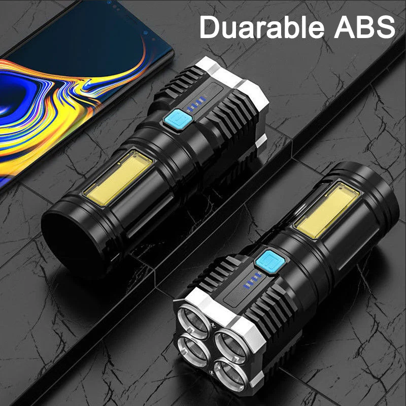 Ultra Bright Rechargeable LED Lommelykt | Luvikno