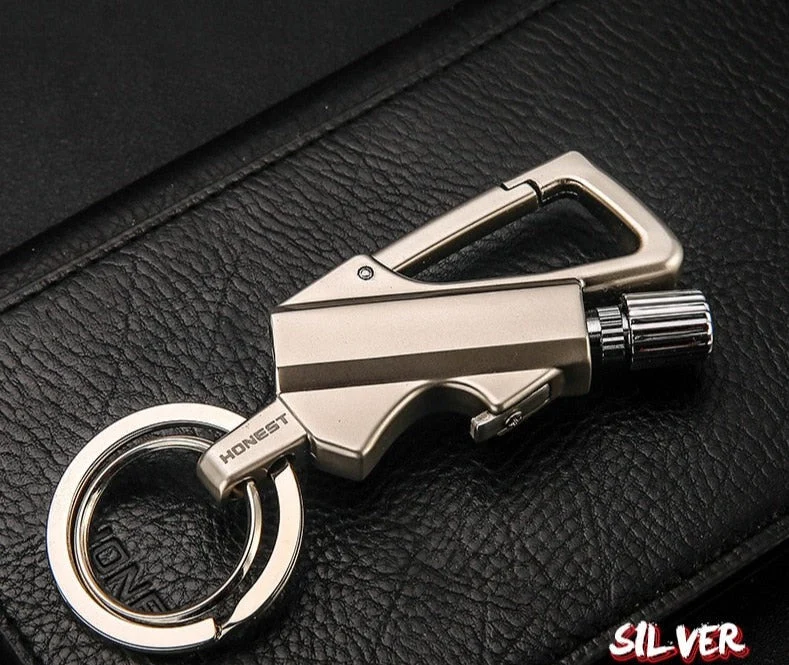 Utendørs vindbestandig lighter fyrstikk nøkkelring | Luvikno