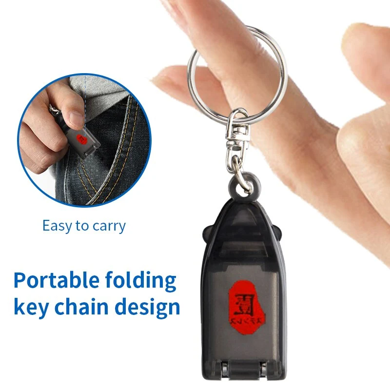 Stainless Steel Nail Clipper Keychain | Luvikno