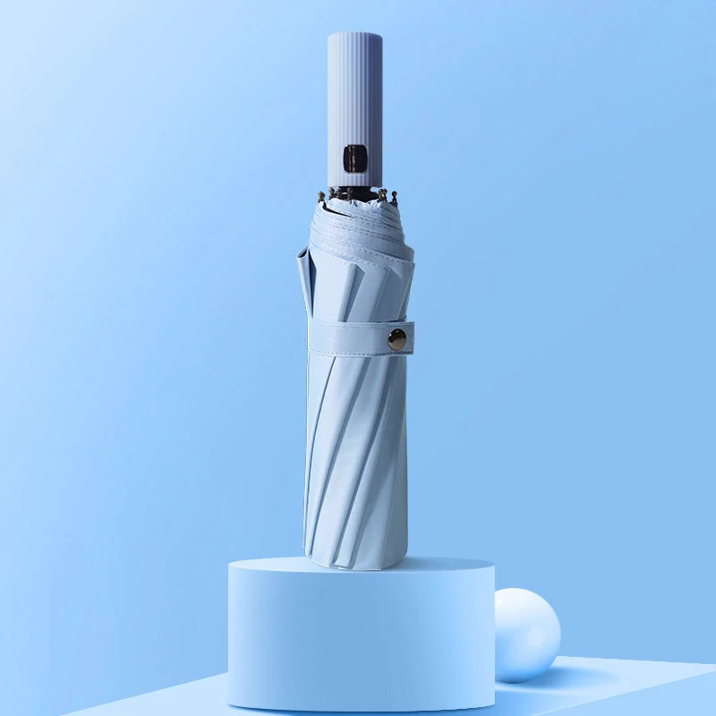 Dame elegant og kompakt sammenleggbar paraply Luvikno