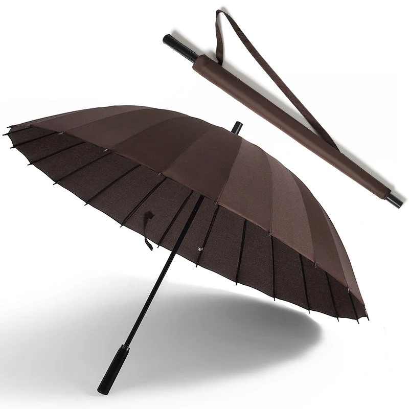 Dame elegant parasoll med stabil struktur og ergonomisk grep Luvikno