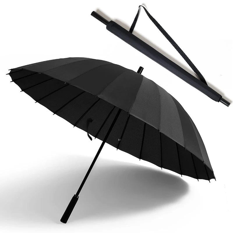 Dame elegant parasoll med stabil struktur og ergonomisk grep Luvikno