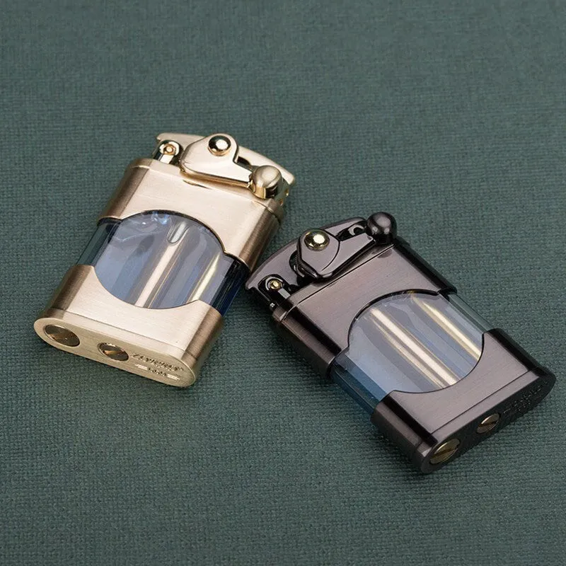 Elegant Retro Slim Metal Lighter | Luvikno