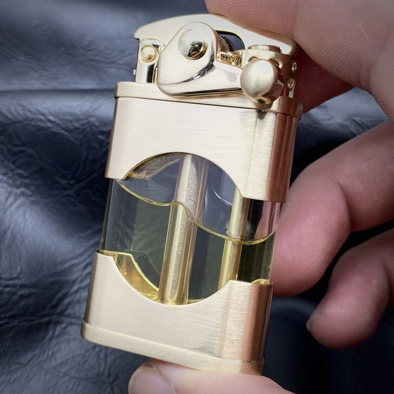 Elegant Retro Slim Metal Lighter | Luvikno