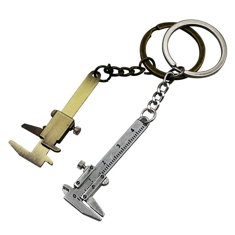 Mini Caliper Ruler Keychain | Luvikno