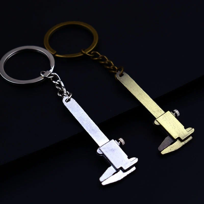 Mini Caliper Ruler Keychain | Luvikno