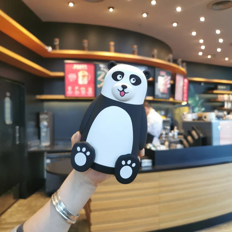 Dame kreativ drikkeflaske i panda-design Luvikno