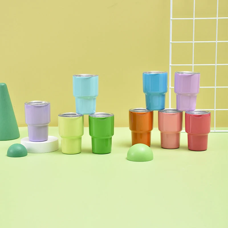 Unisex Isolert Drikkebecher med Rustfritt Stål Straw Luvikno