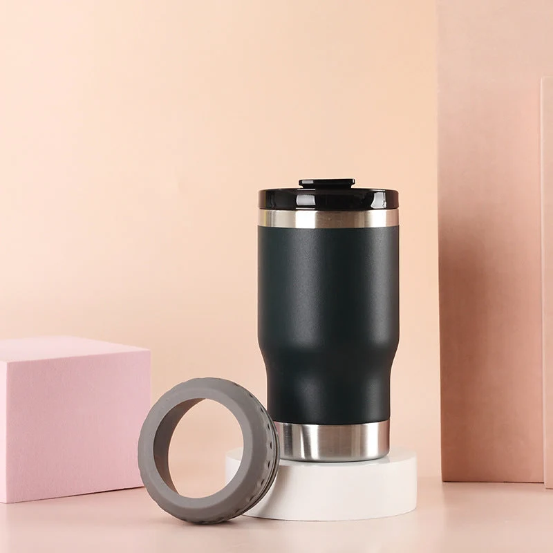 Dame Isolert Kaffeekopp med rutsjsikker silikonunderlag Luvikno
