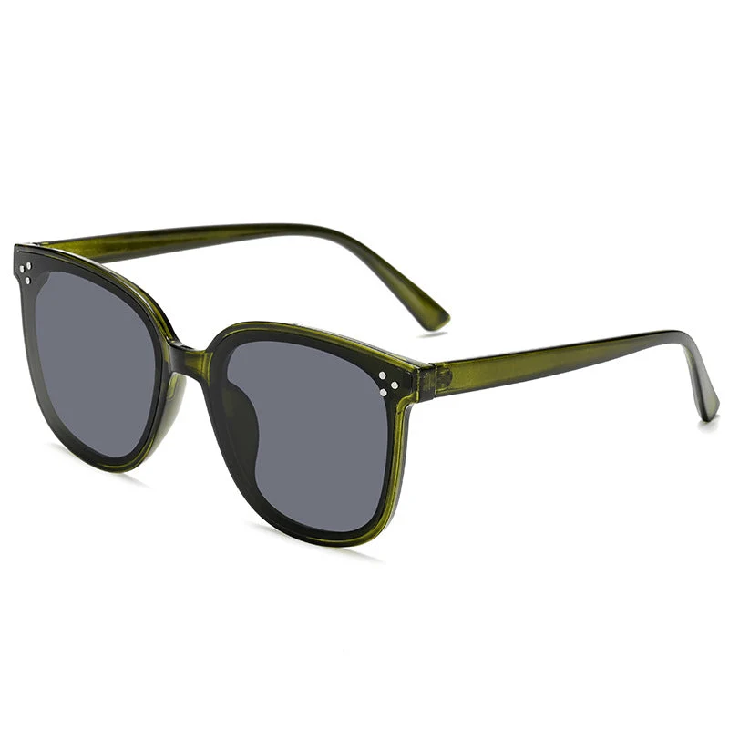 Dame solbrille i elegant design med høykvalitets UV-beskyttelseslinser Luvikno