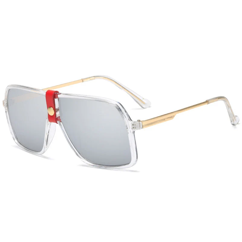 Dame oversized solbriller med stilramme og solbrillenglass Luvikno