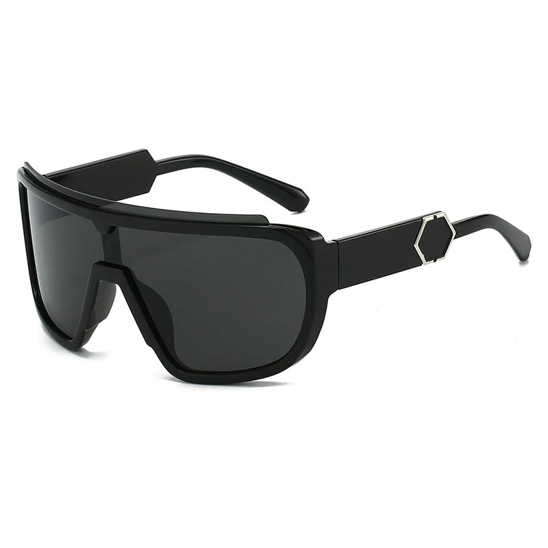 Dame trendy sports solbriller med innovativ, aerodynamisk design Luvikno